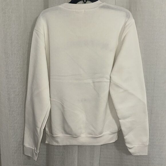 LOVE THEORY S-XL White Lily Blue Amsterdam Netherlands Graphic Crew Pullover - Picture 12 of 13